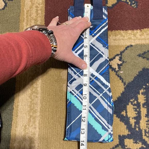 Thirty-One Bottle Thermal Insulated Wine Bottle Holder Bag Tote - Picture 8 of 10